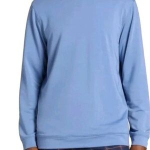 Men's WALTER HAGEN P11 Lightweight Pullover Golf Hoodie Mid Blue XXL